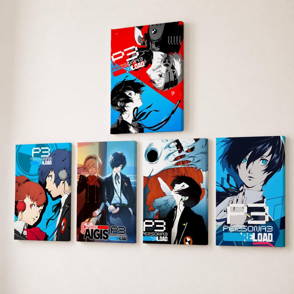 Video Game P-Persona 3 Paintin - Canvas Wrap Ready ulasan dan harga