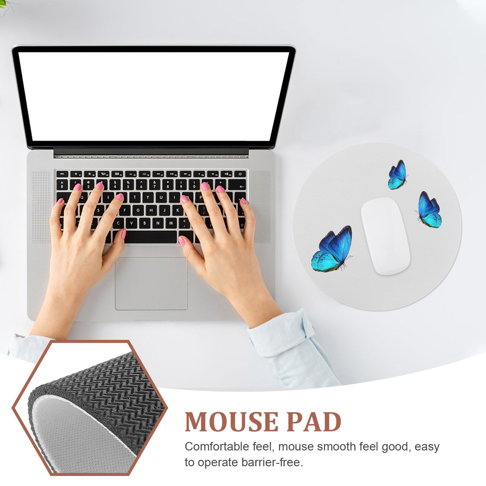 5Pcs Professional Sublimation  - Mouse Pad Blank Sublimation ulasan dan harga