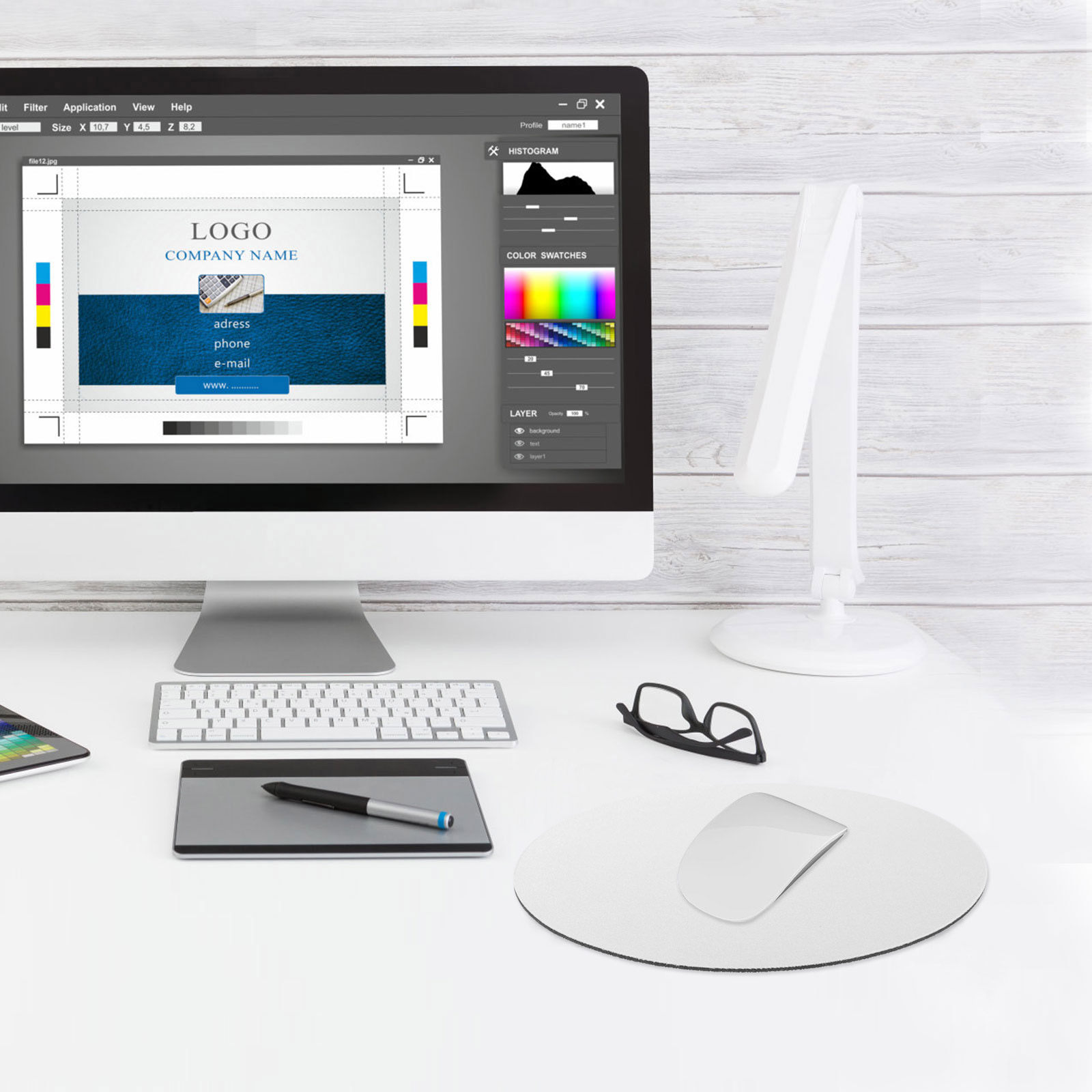 5Pcs Professional Sublimation  - Mouse Pad Blank Sublimation ulasan dan harga
