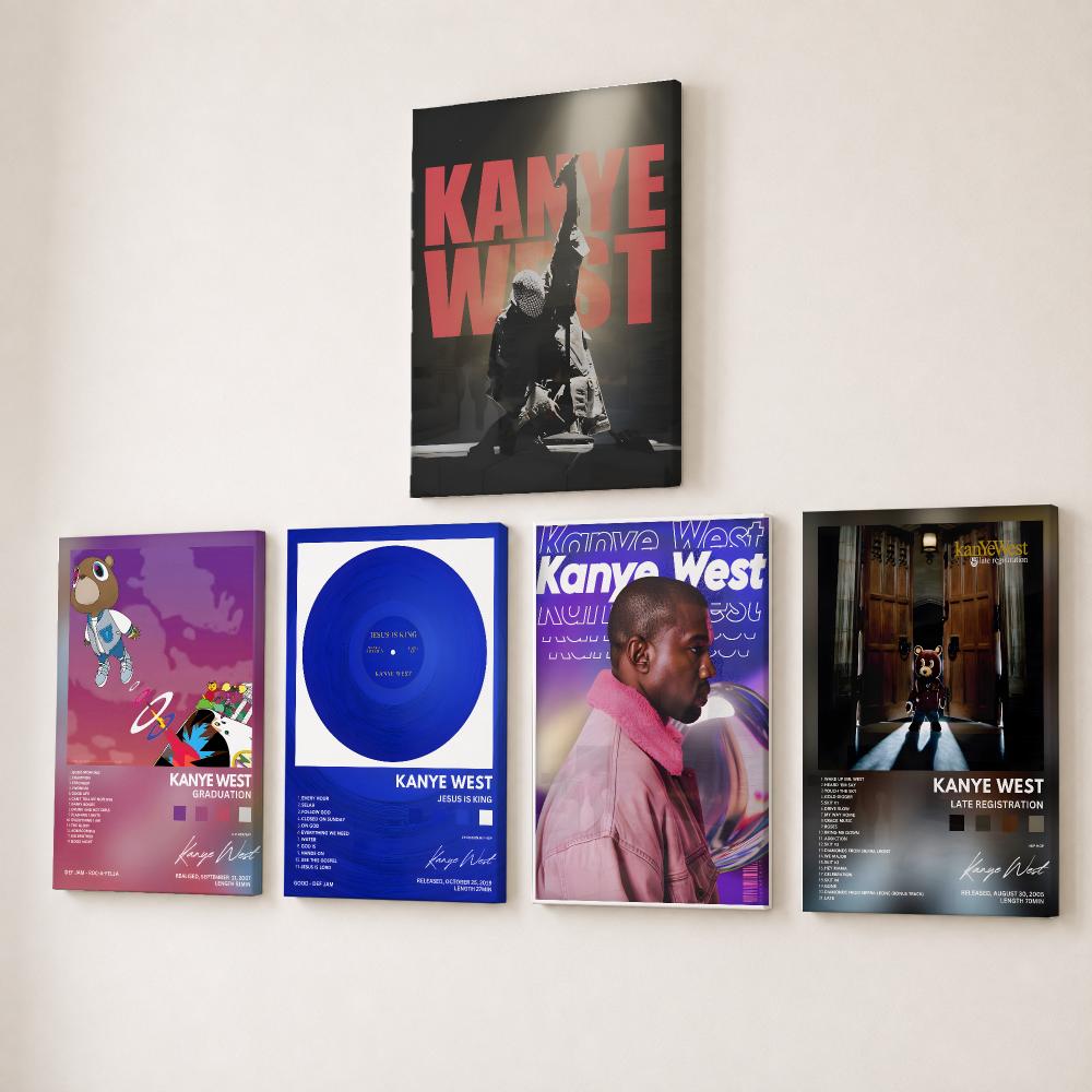 Rapper Singer K-Kanye West Pai - Canvas Wrap Ready ulasan dan harga