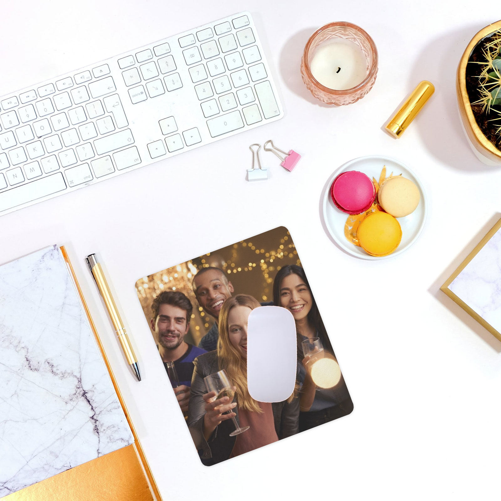 5Pcs Sublimation Mouse Pads Ru - Mouse Pad Blank Sublimation ulasan dan harga